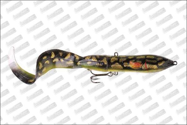 SAVAGE GEAR SG 3D Hard Eel Soft Tail 17cm - 40 g #06 Burbout