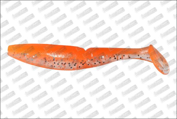 SAWAMURA One Up Shad Evolution 3'' #104 Orange Glitter