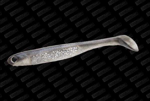 NORIES Spoon Tail Shad 6'' #ST01