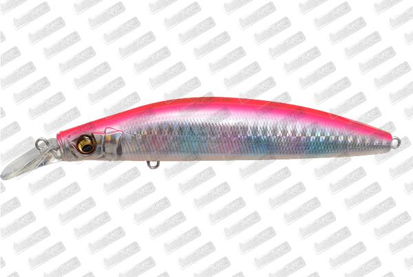 MEGABASS Flatbacker 110 #GG Pink Back Rainbow