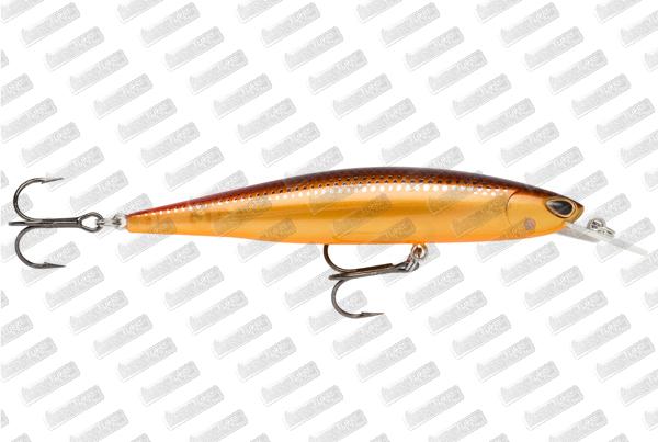 STORM ARASHI Rattling Minnow 11 #Pearl Red & Gold