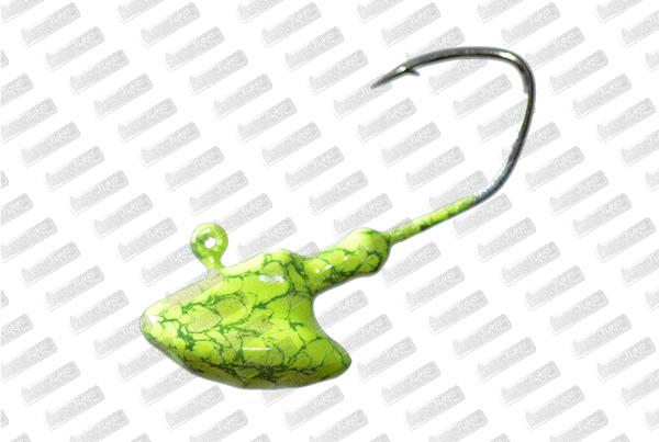 ULTIMATE FISHING Vertil One 11g-1/0 #Nervure Jaune Fluo