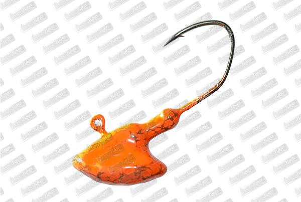 ULTIMATE FISHING Vertil One 18g-3/0 #Nervure Orange Fluo 