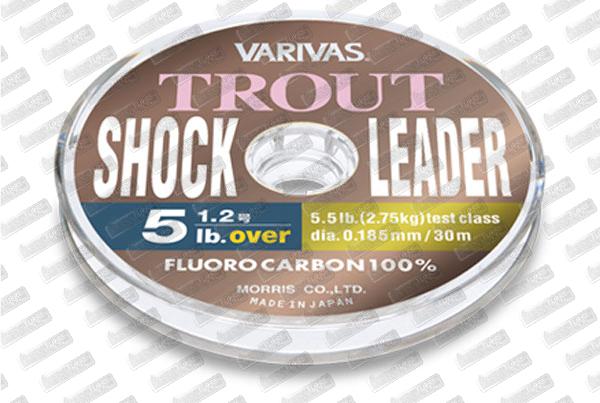 VARIVAS Trout Shock Leader 2,5lb (1,25kg) Ø 0,128mm