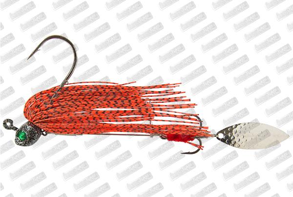 RIVER STREAM Lucky Rubber 23g - 10/0 #Orange /Tiger