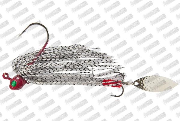 RIVER STREAM Lucky Rubber 30g - 10/0 #White /Tiger