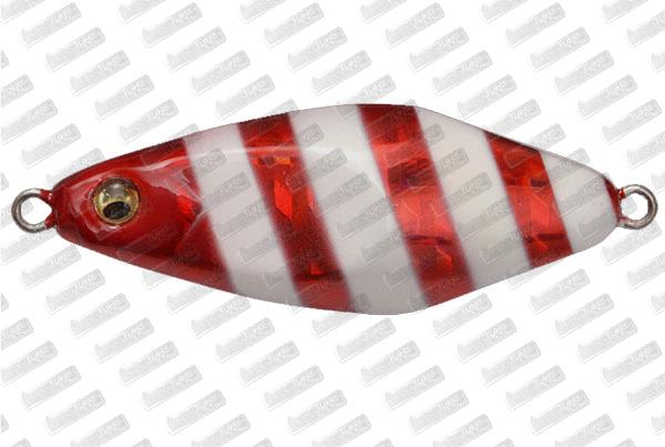 MEGABASS Metal-X Flat Glider 30g #G Red Glow Stripe