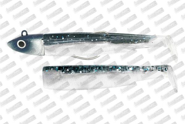 FIIISH Black Minnow Combo 90 Shore 10g #Bleu Pailleté