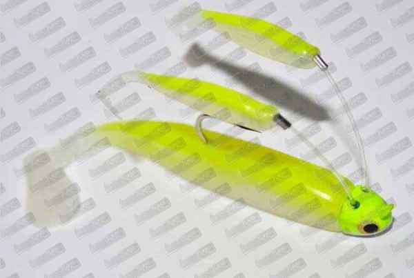 LONGASBAITS PDL Rig 1/2oz #White Chartreuse