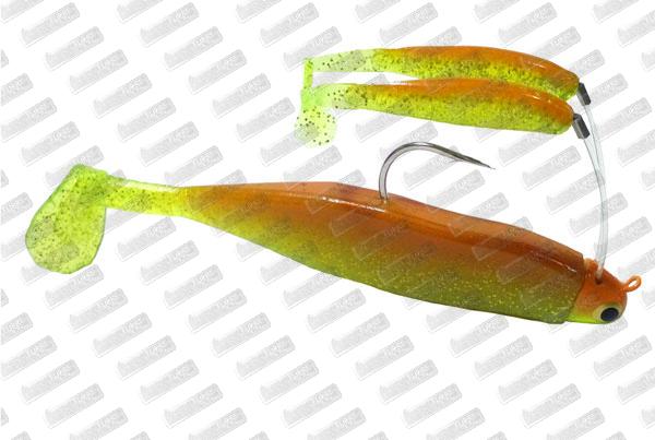 LONGASBAITS PDL Rig 1/2oz #Chart/Orange