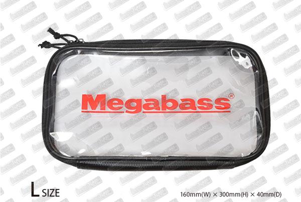 MEGABASS Clear Pouch #L