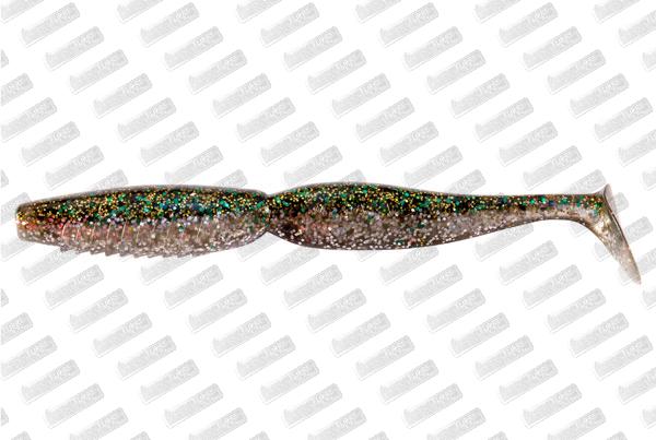 MEGABASS Super Spindle Worm 4'' #G Biwa Higai