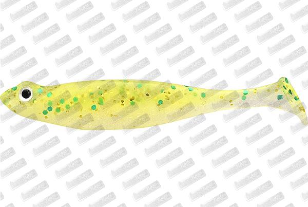 MEGABASS Hazedong Shad 3'' #Lime Chart