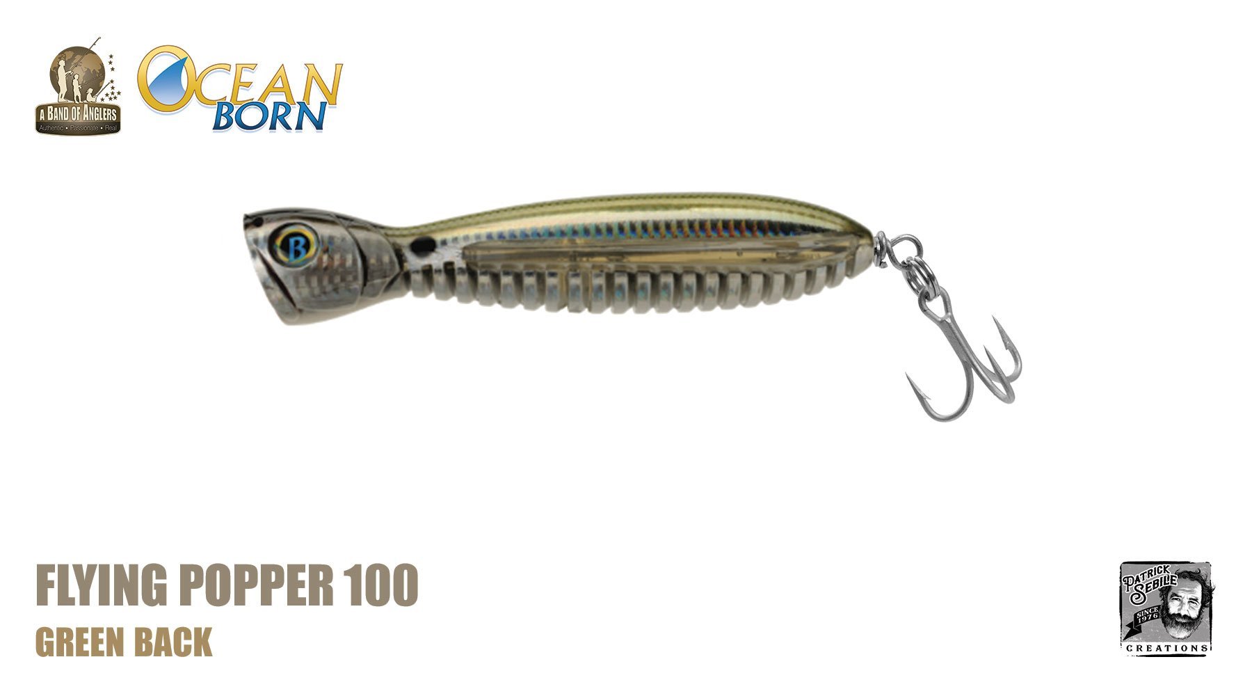 OCEAN BORN Flying Popper 100 #GM