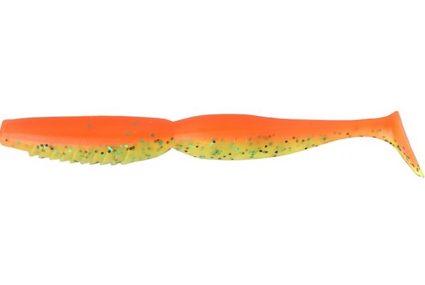 MEGABASS Spindle Worm 5'' Vios Mineral #Orange Green