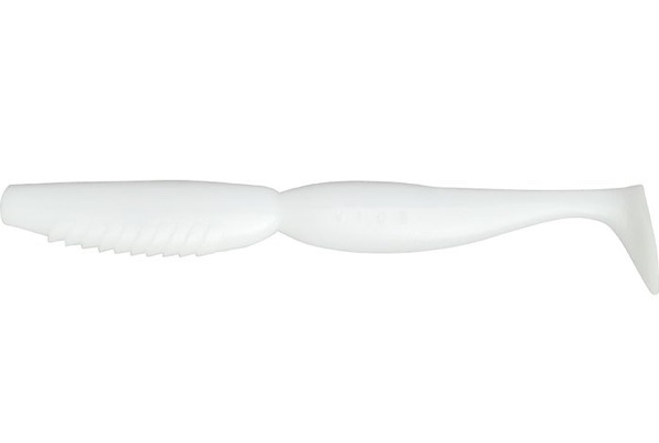 MEGABASS Spindle Worm 5'' Vios Mineral #Solid White