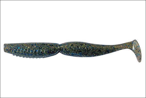 MEGABASS Spindle Worm 5'' Vios Mineral #Blue Gill