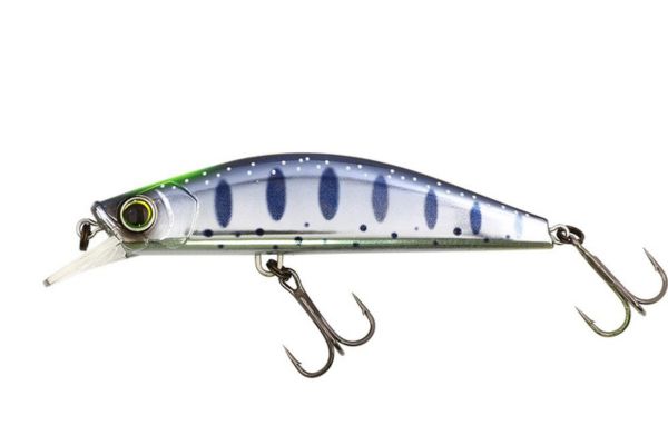 DUEL Hardcore Trout Heavy Flat (S) 40mm #HSSY Sight Silver Black Trout