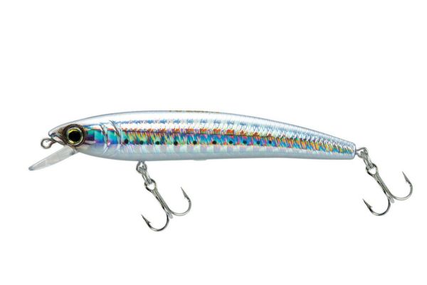 YO-ZURI Pin's Minnow Floating (F) 90mm #HSR Dos Blanc