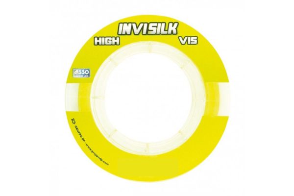 Nylon ASSO Invisilk 150m Jaune 0,14mm