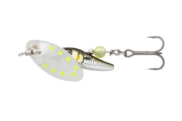 SAVAGE GEAR Sticklebait Spinner 4,5g #Green Silver Ayu