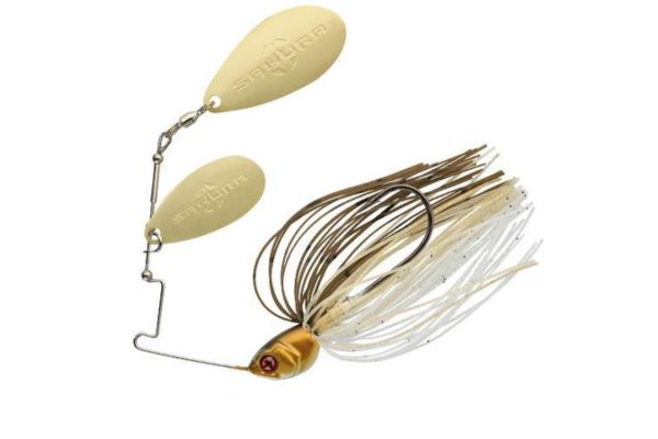 SAKURA Cajun Spinnerbait  3/8oz #JC18 Golden Shiny