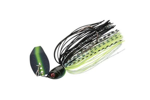 SAKURA Cajun Bladed Jig 3/4oz #JC20 Black Chart