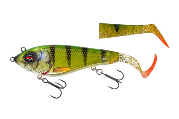 SAVAGE GEAR Deviator Tail 20cm #Chrome Perch