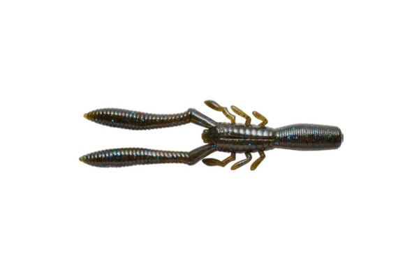 MEGABASS Bottle Shrimp 2.4'' #Green Pumpkin Blue