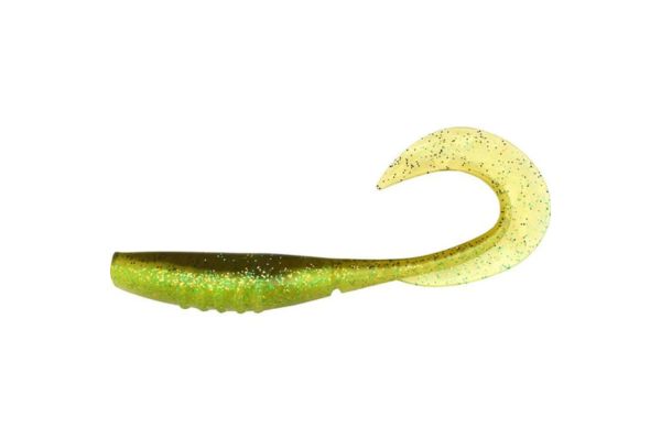 MEGABASS X Layer Curly 3.5'' #Green Pumpkin Chart