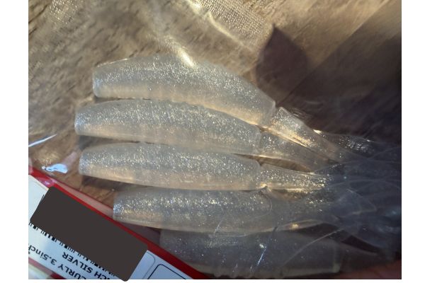 MEGABASS X Layer Curly 3.5'' #French Silver