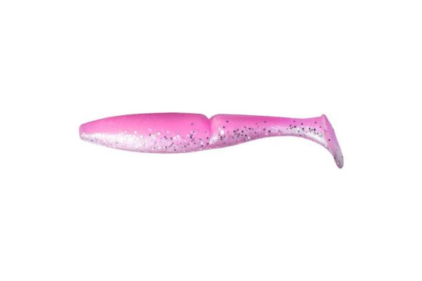 SAWAMURA One Up Shad 7'' #083 Pink Back Glitter Belly