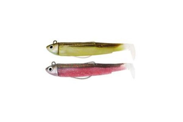 FIIISH Black Minnow N°2 90mm DOUBLE COMBO Search 8g #Sparkling Brown+Pink