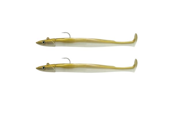 FIIISH Crazy Paddle Tail N°2 120mm DOUBLE COMBO OffShore 15g Gold