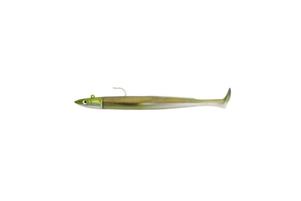 FIIISH Crazy Paddle Tail N°4 180mm COMBO OffShore 35g Khaki