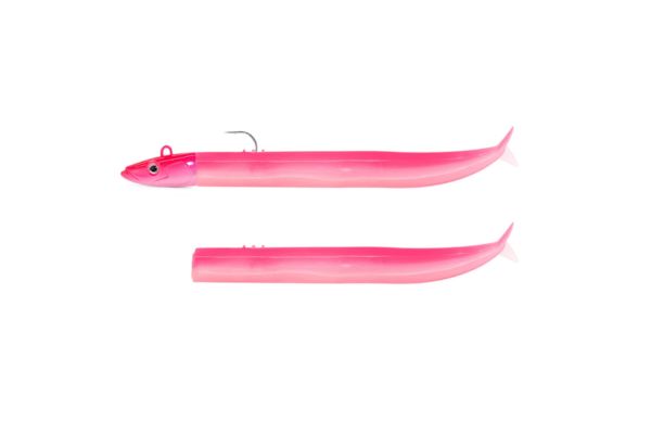 FIIISH Crazy Sand Eel N°4 180mm COMBO X-Deep 55g Fluo Pink