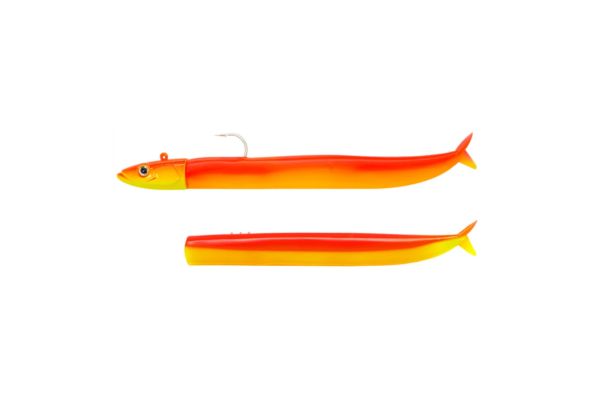 FIIISH Crazy Sand Eel N°4 180mm COMBO X-Deep 55g Mango Juice