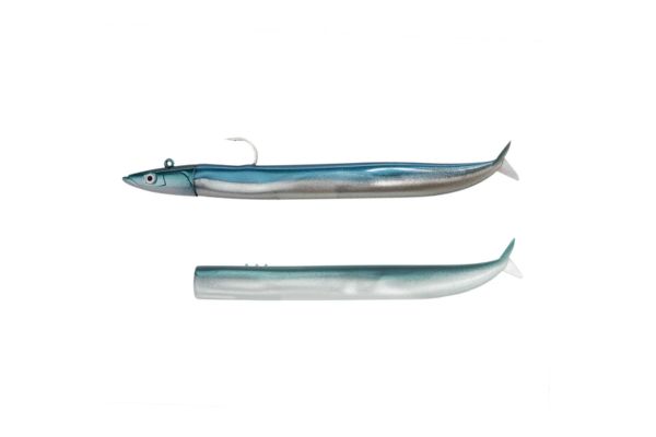 FIIISH Crazy Sand Eel N°5 220mm COMBO OffShore 60g Pearl Blue