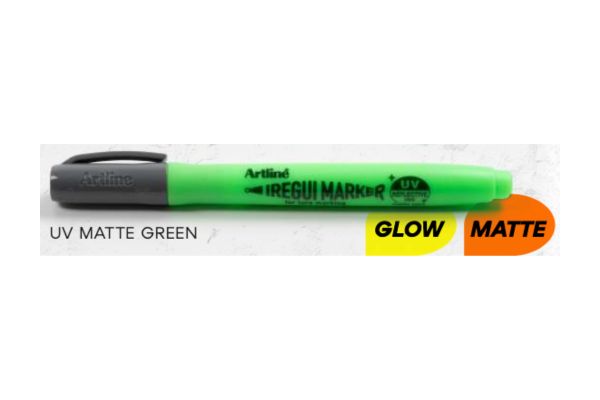ARTLINE Iregui Marker #UV Matte Green