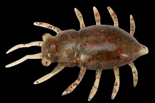FISHUP Maybug 1,3'' #45  Green Pumpkin / Red & Black