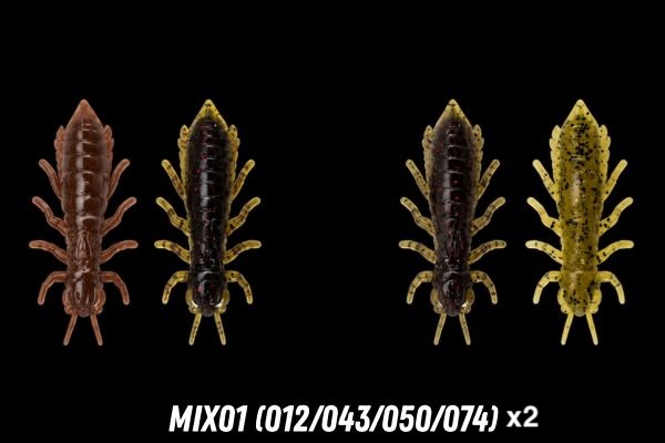 FISHUP Dragonfly 1.7'' #Mix01 (012/043/050/074)x2